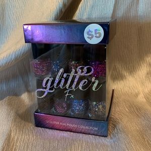 Box of 12 glitter nail polishes!